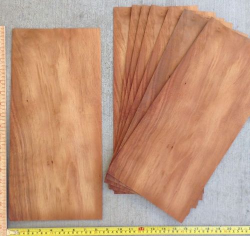 Hawaiian Koa Veneer - 8 Sheets at 17.5&#034; long x 8&#034; wide