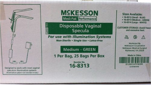 Vaginal speculum medi-pak™ performance medium speculum, vag illum disp medium for sale