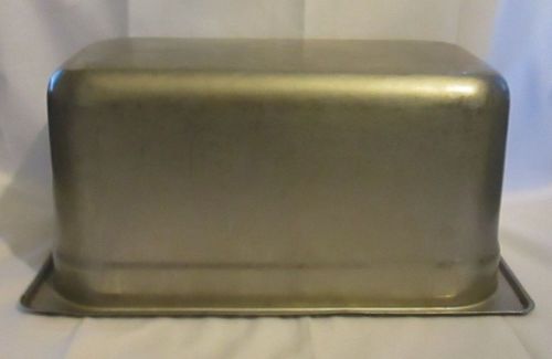 Lot of 3 Don Steam Table Pan1/3Third Size 6&#034; Deep,22 Gauge S/S, Anti-Jamming(NSF