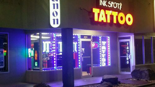 TATTOO SHOP , BARBER SHOP WINDOW LED LIGHTS, STOREFRONT *20 FT** ULTRA BLUE