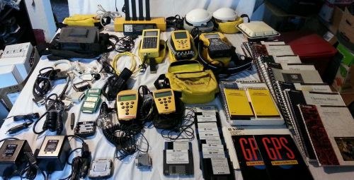 Trimble GPS System huge LOT, TDS Ranger, (2)Geo explorer 3, TDC1, (2) antennas +