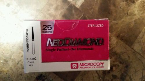 NEODIAMOND ROUND END TAPER!!! 1116.10C!!