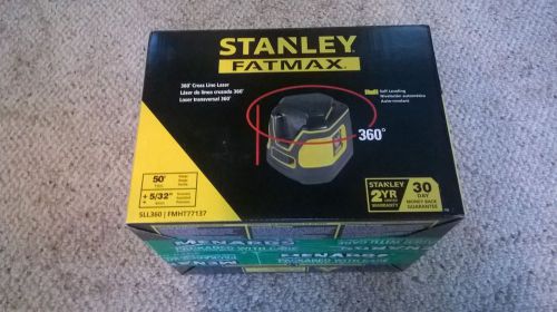 STANLEY FATMAX SELF LEVELING 360 CROSS LINE LASER