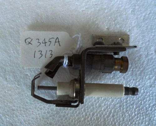 HONEYWELL Q345A 1313 GAS BURNER PILOT &amp; FLAME SENSOR/IGNITER IGNITOR ASSEMBLY