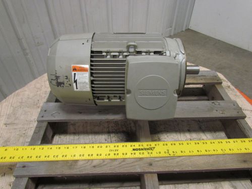 Siemens CP100A 3-Phase Aluminum AC Motor 10HP 1755 RPM 208-230/460V 215TC Frame