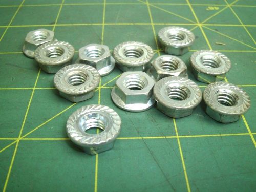 5/16-18 SERRATED FLANGE HEX LOCK NUTS (QTY 12) #57376