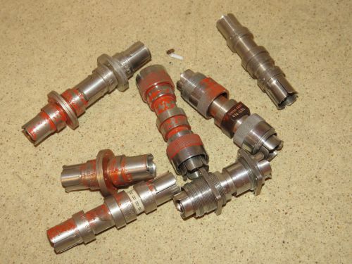 ^^ CONNECTOR LOT # 8  (7 PIECES)-  GENERAL RADIO  874   - ATTENUATORS