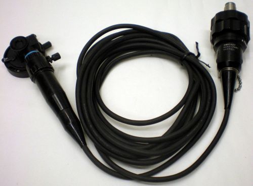 OLYMPUS OTV-S4 ENDOSCOPY FIBER OPTIC CABLE MH-201 CAMERA HEAD END AND MH-051 CAP