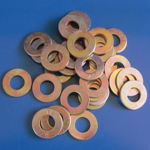 Flat Washers SAE Grade 8 ZY 3/8&#034; 20PCS