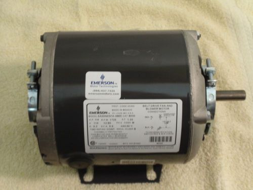 EMERSON 8000 Belt Drive Fan Blower Motor SA55NXSFA-4865 1/4HP 1725RPM 115V