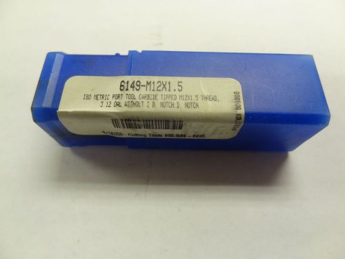 NEW M12 X 1.5 CARBIDE TIPPED PORTING TOOL SCIENTIFIC CUTTING TOOLS 6149-M12X1.5