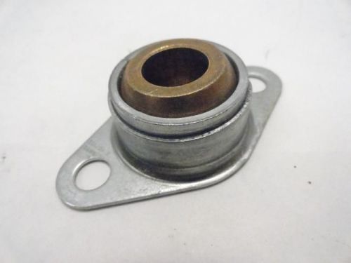 150739 New-No Box, Triangle FJB10 5/8&#034; Bronze Side Flange Bearing 5/8&#034; ID