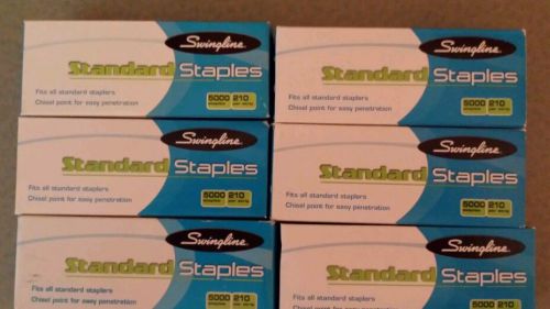 Swingline staples 5000 pack 12 boxes