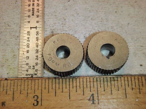 FORM ROL  KNURL WHEEL ROLLER KPS 220 SET OF 2