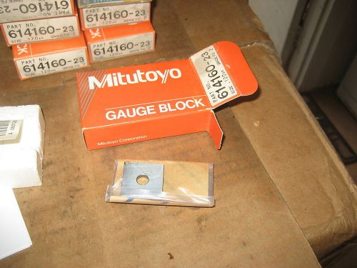 MITUTOYO 614160 .120 GRD2 GAGE BLOCK (LW0720-1)