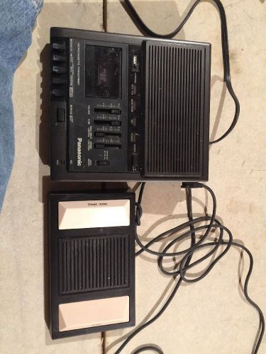 Panasonic RR-930 MicroCassette Tape Transcriber Transcription Machine Recorder