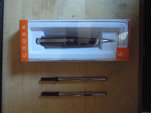 Cross Edge Gel Ink Pens Black BNIB with 2 free refills