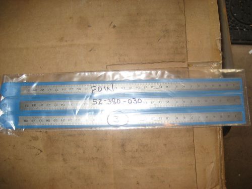 FOWLER 52-380-030 300MM RULE 3PCS (LS1412-3)