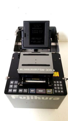 Fujikura Arc Fusion Splicer FSM-30S TESTED WITH WARRANTY