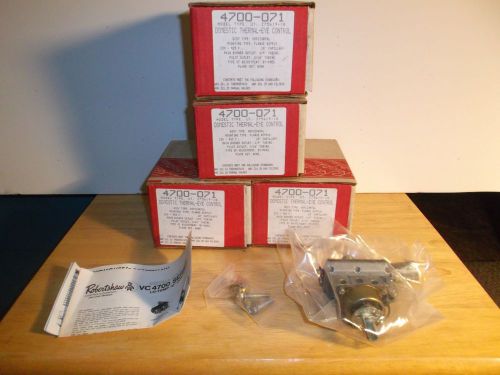 4 ROBERTSHAW DOMESTIC THERMAL-EYE CONTROLS 4700-071 NEW IN BOX