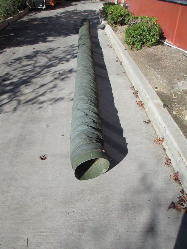 #k356 12&#034; x 22 &#039; flexible ventilation duct hose carry case for sale