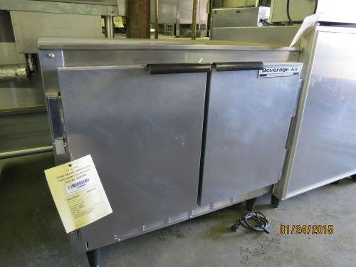 Used Beverage-Aire 2-door undercounter refrigerator