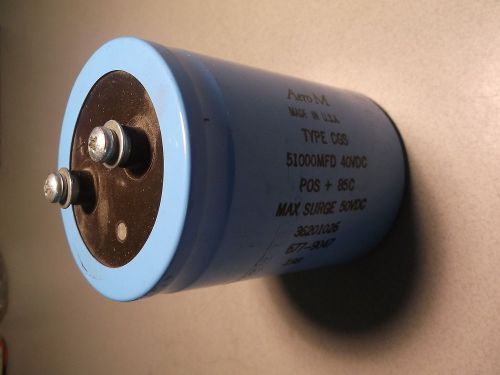 Aero M Type CGS Capacitor 51000MFD 36201626 *FREE SHIPPING*