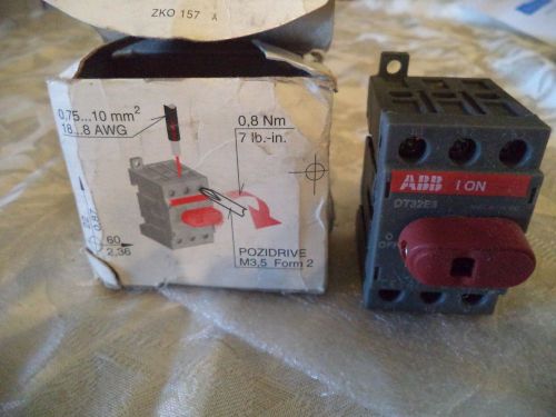 ABB OT32E3 Load Break Switch 40 AMP