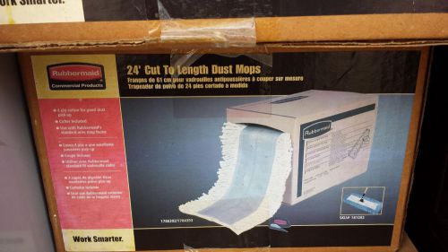 Rubbermaid cut to length dust mops  Model 1786392, 24&#039; rolls, New