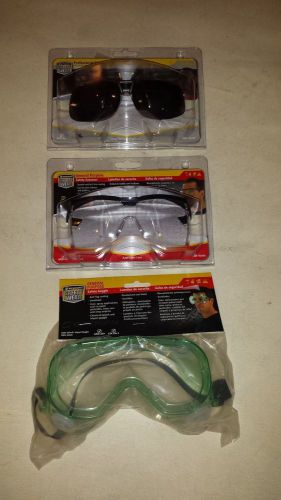 3 Sperian Honeywell  Safety Security Eyewear Goggle Glasses