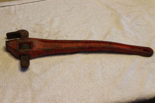 Ridgid 24&#034; Offset Pipe Wrench Heavy Duty USA Plumbing Ridge Tool Company