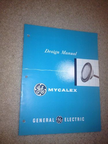 VINTAGE DESIGN MANUAL GE MYCALEX GENERAL ELECTRIC