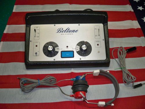 BELTONE 109 AUDIOMETER FOR HEARING TEST - EXECELLENT