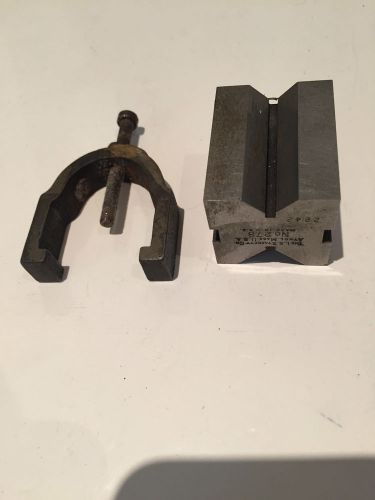 STARRETT 278 V-BLOCK W CLAMP