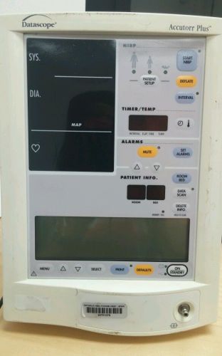 Datascope Accutorr Plus Monitor