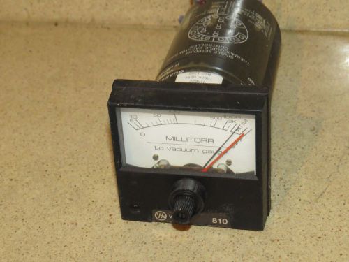 VARIAN 810 MILLITORR TC VACUUM GAUGE