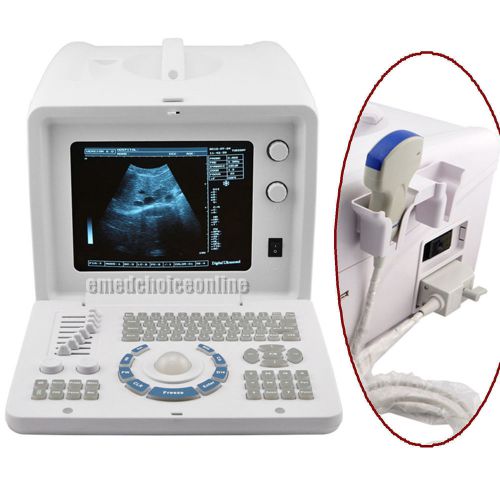 3D workstation Portable Ultrasound Scanner machine system CONVEX PROBE USB PORT