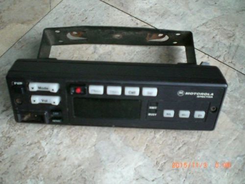 Motorola Spectra VHF UHF 800Mhz Rear Mount Radio Control Head for A5 series