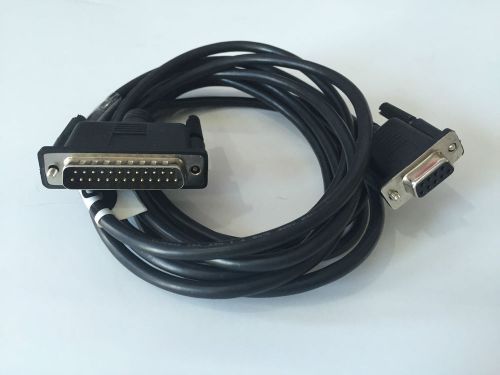 DB9 to DB25 Serial Cable DB9 Female to DB25 Male (038-003-444 Rev: A02 )