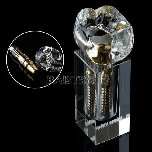 1 Pc Dental Teeth Implant Crystal model Demonstration Model hot sale