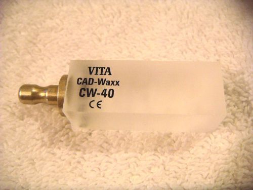 NEW UNUSED PORCELAIN BLOCK FOR CEREC VITA CAD-WAXX CW-40