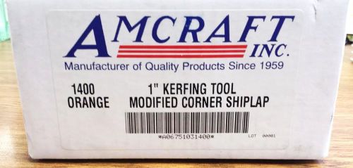 Amcraft 1400 Orange 1&#034; Kerfing Tool for Fiberglass Ductboard-Modified Corner