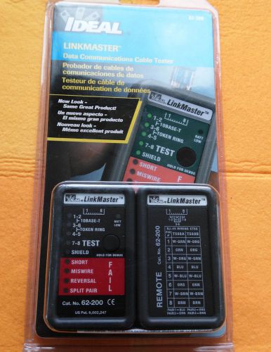 Ideal linkmaster 62-200 cable tester (factory sealed) for sale