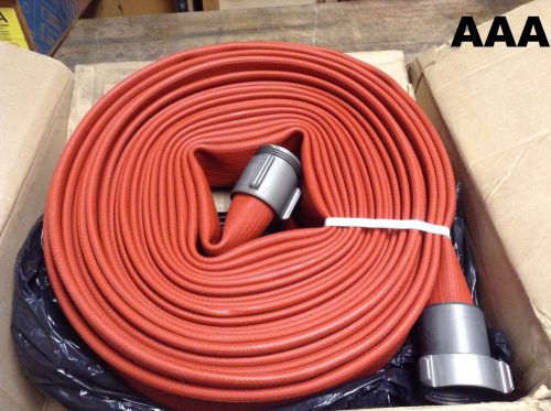 Brooks Equipment RCH50ANST 1-1/2&#034; Lay Flat Fire Hose 50&#039;L-NIB