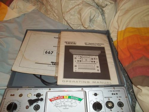 EICO VACUUM TUBE TESTER MODEL #667