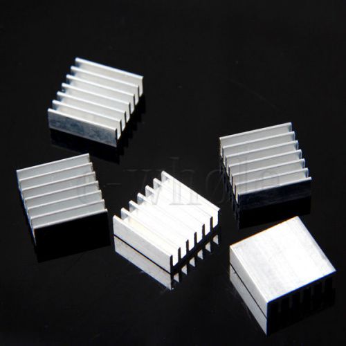 5pcs 14x14x6mm High Quality Aluminum Heat Sink Laptop Notebook Computer HM