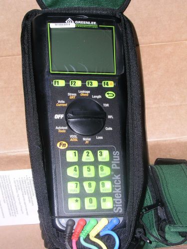 GREENLEE TEMPO SIDEKICK PLUS DIGITAL TELECOM TEST SET 1155-5005 90 DAY GUARANTEE