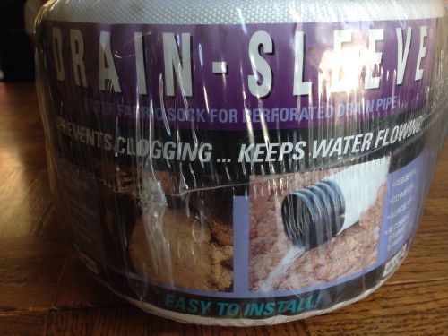 Carriff 4&#034; X 100&#039; Drain Sleeve -NEW-