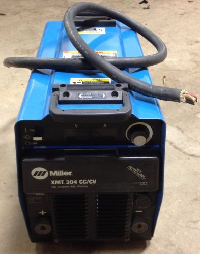 Miller XMT 304 CC/CV AutoLink Multi Process Inverter Welder MIG TIG Stick Pulse