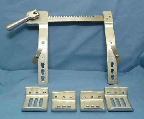 V Mueller Burford Rib Spreader, Adult Size,  Aluminum, Two Arm Sets